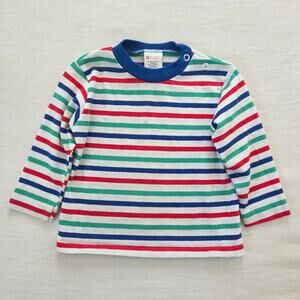 Vintage Multicolored Striped Long Sleeve 6-9 months